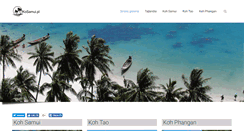 Desktop Screenshot of kosamui.pl